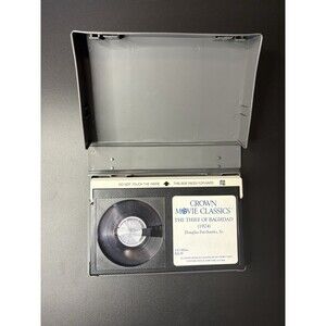 Sony Betamax Pro L-750BTPRO Tape Crown Movie Classics Thief Of Bagdad 1924 Beta